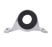 Center Bearing Support Solution 986-031 Aluminum Alloy Rubber Replacement for ScatPack HellCat 394 RWD AWD V6 V8 (Silver)