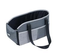 Center Console Dog Car Seat, All-Season Portable Puppy Carrier with Storage Pockets, Small Dog and Kitten Travel for Cars, Bedroom Or Living Room Use, Safe and Comfortable Pet Booster Bed 46x25x23cm
