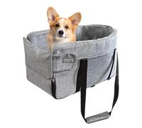 Center Console Dog Car Seat, Small Dog Car Seat Center Console, Dog Console Car Seat, Travel Dog Kennel, Console Dog Car Seat Designed for Comfort During Travel and Outdoor Adventures