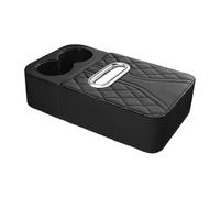 Center Console Pad - Armrest Comfort Protector, Elbow Rest Gear Station, Integrated Side Storage Pocket, High Density Soft Padding Mat, Decorative Car Item for Everyday Road Trip