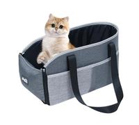Center Console pour chien et chat - Coussin souple pour voiture, intérieur polyvalent, pour toutes les saisons, balcon portable, parfait pour chambre à coucher et voyage