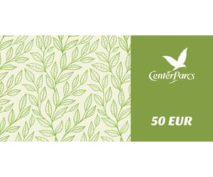 Center Parcs Gift Card 50 EUR
