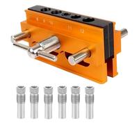 Centering Dowel Jig | Woodworking Center Doweling Jig | Guide de forage de doweling Woodworking | Widened Drill Jig for Precise Dowel Alignment in Woodworking Projects