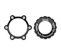 CENTERLOCK Adaptateur de rotor de vélo à 6 boulons - Adaptateur de verrouillage central - Entretoise du hub de frein à disque, adaptateur de rotor à 6 boulons pour VTT, roues sales, conversions de