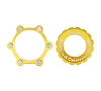 Centerlock - Bloc Central De Frein Cyclisme | Adaptateur De Rotor À Disque à 6 Boulons Pour VTT Pour Vélos tout-terrain Et Moto Cross, Convertisseur De Moyeu En Alliage D'Alun