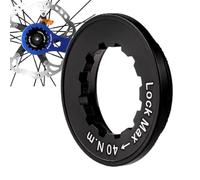 Centerlocks Anneau de Verrouillage pour vélo - 3,8 x 3,1 x 0,3 cm - Anneau de Verrouillage Central en d'aluminium - Design - Disque de Verrouillage Central Polyvalent pour vélo