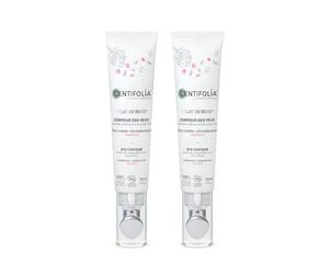CENTIFOLIA | Contour des Yeux Éclat de Rose Bio | Hydratation Intense & Regard Défatigué | Décongestionne, Atténue Poches & Premières Rides | Tous Types de Peaux | Fabriqué en France | Lot de 2 x 15ml