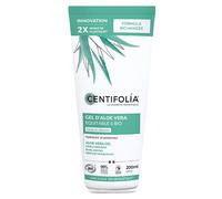 CENTIFOLIA | Gel d’Aloe Vera Bio | Hydrate & Apaise | Absorption Rapide | Gamme Équitable & Bio | Texture Légère | Visage, Corps & Cheveux | 99% Naturel | Fabrique en France | Bio | 200mL
