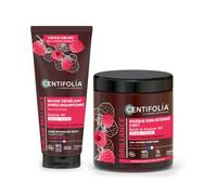 Centifolia | Duo Sublime Brillance Intense, Baume démêlant après-shampooing et Masque 3en1 nutrition | Éclat quotidien et soin profond chaque semaine | Bio et Fabriqué en France | 200 ml et 250 ml