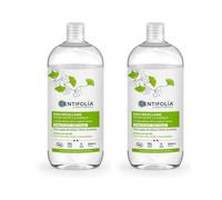CENTIFOLIA | Eau Micellaire | Nettoyante & Démaquillante | Élimine le maquillage Waterproof | Peau Propre & Confortable | Peaux Même Sensibles | 99% Naturel | Fabriqué en France | Lot de 2x500 mL