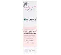 CENTIFOLIA | Fluide Hydratant Eclat de Rose | Une peau intensément hydratée | Le teint lumineux | Peau repulpée et confortable | Fabriqué en France | Bio | 40ML