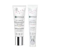 Centifolia | Routine Bonne Mine Éclat de Rose Embellisseur de Teint et Contour des Yeux | Teint Unifié et Regard Reposé | Rose et Acide Hyaluronique | Bio et Fabriqué en France | 30 ml et 15 ml