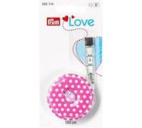 Prym Centimètre enrouleur Love 150 cm Métal Rose