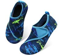 Centipede Demon Chaussures aquatiques pour femme - Séchage rapide - Pieds nus - Chaussettes aquatiques, Bleu foncé et bleu clair, 29/30 EU