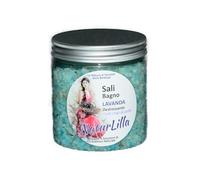 Centisia NaturLilla Sels de Bain à la Lavande 300 g - Cristaux de Sel Marin avec Huile Essentielle de Lavande, Aloe Vera et Huile d'Olive - Relaxants, Purifiants, Apaisants - Aromathérapie
