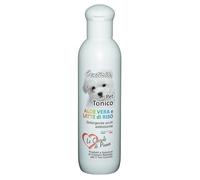 Centisia Piuma Pet Tonique Nettoyant pour Les Yeux à l’Aloe et au Riz 200 ML - Lotion Naturelle Apaisante pour Chiens et Chats - avec Calendula, Camomille et Rose Centifolia - Nettoyant pour Les Yeux