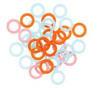 Centitenk 100 pièces en Plastique Ronde Multicolor Tricot Crochet de Verrouillage Stitch Marqueurs Marqueurs Stitch Anneaux Clips Aiguille