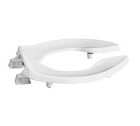 Centoco Abattant de WC surélevé en plastique sans couvercle avec siège d'assistance médicale pour handicap conforme à l'ADA, très résistant 1500 modèles Blanc, 2" Lift, ecru, 1