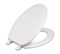 Centoco Siège de toilette allongé en plastique, blanc, (DSAZAM1600-001)