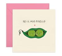 Central 23 Biglietto Amore Romantico Pisello Dolce San Valentino Idea Regalo Marito Moglie Fidanzato Fidanzata Partner Tesoro Messaggio Affettuoso Per Lui Lei Con Adesivi Di