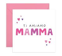 Central 23 Biglietto Auguri Ti Vogliamo Bene Mamma Festa Della Mamma Dolce Pensiero Grazioso Illustrazione Madre Regalo Per Lei Con Adesivi Di