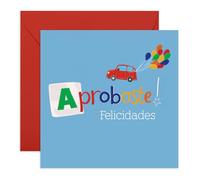 Central 23 Carnet Conducir Tarjeta Aprobado Hijo Hija Amigo Chico Viene Con Pegatinas Regalo Cumpleaños Lindo Regalo Por