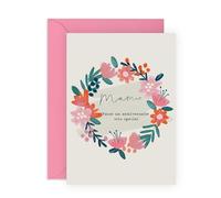 Central 23 Carte Anniversaire Mam Fille Fils Mère Maman Mama Fleur Couronne Floral Doux Greeting Stickers