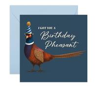 CENTRAL 23 Carte d'anniversaire sur le thème des oiseaux - « Birthday Faisan » - Salutations humoristiques pour amis, famille, lui, elle, frère, sœur, cousin, frère, sœur, sœur, sœur, sœur, sœur, sœur