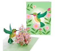 Central 23 Carte Pop Up Colibri Et Fleurs - Carte De Voeux 3D Pour Anniversaire, Fête Des Mères, Bon Rétablissement - Cadeau Pour Parents, Amis, Amoureux - Livré Avec Autocollants