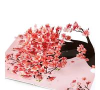 Central 23 Carte Pop Up Fleur De Cerisier - Carte Anniversaire 3D Pour Femme - Arbre Sakura Japonais - Mariage Fête Des Mères Printemps - Livré Avec Autocollants Et Enveloppe