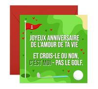 Central 23 Mari Carte Anniversaire Femme Drôle Humour Petit Ami Homme Couple Vient Avec Stickers Cadeau Anniversaire Lui Fiancé
