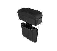 Central Accoudoir Organisateur De Rangement Universel Pour Console Centrale De Voiture SUV Et Berline Avec Plateau Réglable En Hauteur Repose-coude Et Accoudoir Boîte D'accoudoir(Black black line)