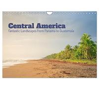 Central America - Fantastic Landscapes from Panama to Guatemala (Wall Calendar 2027 DIN A4 landscape), CALVENDO 12 Month Wall Calendar: A journey between the Caribbean and the Pacific