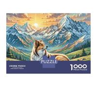Central Asian Shepherd Dog 1000 Pièces Carton Premium Puzzle À Faire Soi-même Stimulant Et Éducatif Jouet d'anniversaire Puzzles Cadeaux pour La Famille Et Les Amis 70x50cm/1000pcs