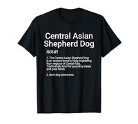 Central Asian Shepherd Dog Breed Definition Asian Shepherds T-Shirt