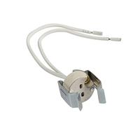 Centrale Brico Douille électrique a baïonette GU5.3 céramique, Blanc