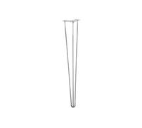 Centrale Brico Fil de pied de table 710 mm, chromé