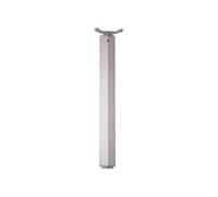 Centrale Brico Pied de table Legs TA001, 710R/60x60mm, imitation acier G