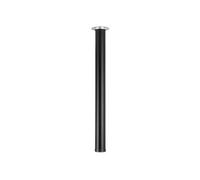 Pied de table - Legs - TS001 - Métal - Noir mat - Diamètre 60 mm, Hauteur 820 mm