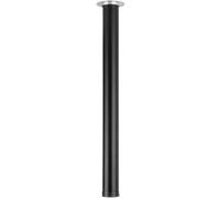 Pied de table - Legs - TS001 - Métal - Noir mat - Diamètre 60 mm, Hauteur 820 mm