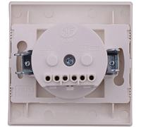 Centrale Brico Prise avec Terre Chantier, Blanc