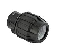 Centrale Brico Raccord Droit à Compression Plastique F 26 x 34 pour Tube en polyéthylène