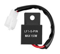 Centrale Clignotant LED Moto 12V 2 Broches Relais Universel Max 150W DC | Centrale Clignotante 12V 2 Broches pour les Clignotants LED de Moto Ce Relais Électronique Stabilise de 0,1W à 150W