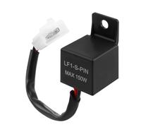 Centrale Clignotant LED Moto 2 Broches 12 V Relais pour Moto, Universel, Indépendant de la Charge, 150 W, Contrôle de Fréquence pour Motos et Voitures