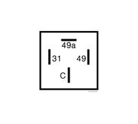 Centrale clignotante HERTH+BUSS ELPARTS 75605078