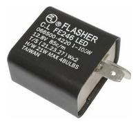 Centrale clignotante universelle 12v 1 a 100w 2 fiches-bornes pour clignotants a leds -p2r- n/a G