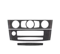 Centrale Console Cadre Compatible Avec BMW Pour E60 Série 5 2004-2009 Console Centrale Voiture Panneau CD Garniture Cadre Autocollant Accessoires De Décoration Intérieure