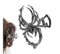 Centrale de cheveux d'Halloween - Centrale de cheveux effrayante, accessoires de cheveux d'horreur | Centrale de cheveux squelette, lynx à cheveux effrayant pour femmes, bijoux gothiques pour