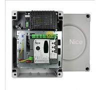 Centrale de commande Nice avec récepteur intégré pour un ou deux moteurs 24 V sans codeur compatible Solemyo code : MC424L