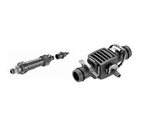 Centrale d'Irrigation 1000 de Gardena : Unité de Base pour la Réduction de Pression, 1 000 L/H & Réducteur en T 13 mm (1/2") - 4,6 mm (3/16") : Raccordement en T des Buses de Pulvérisation